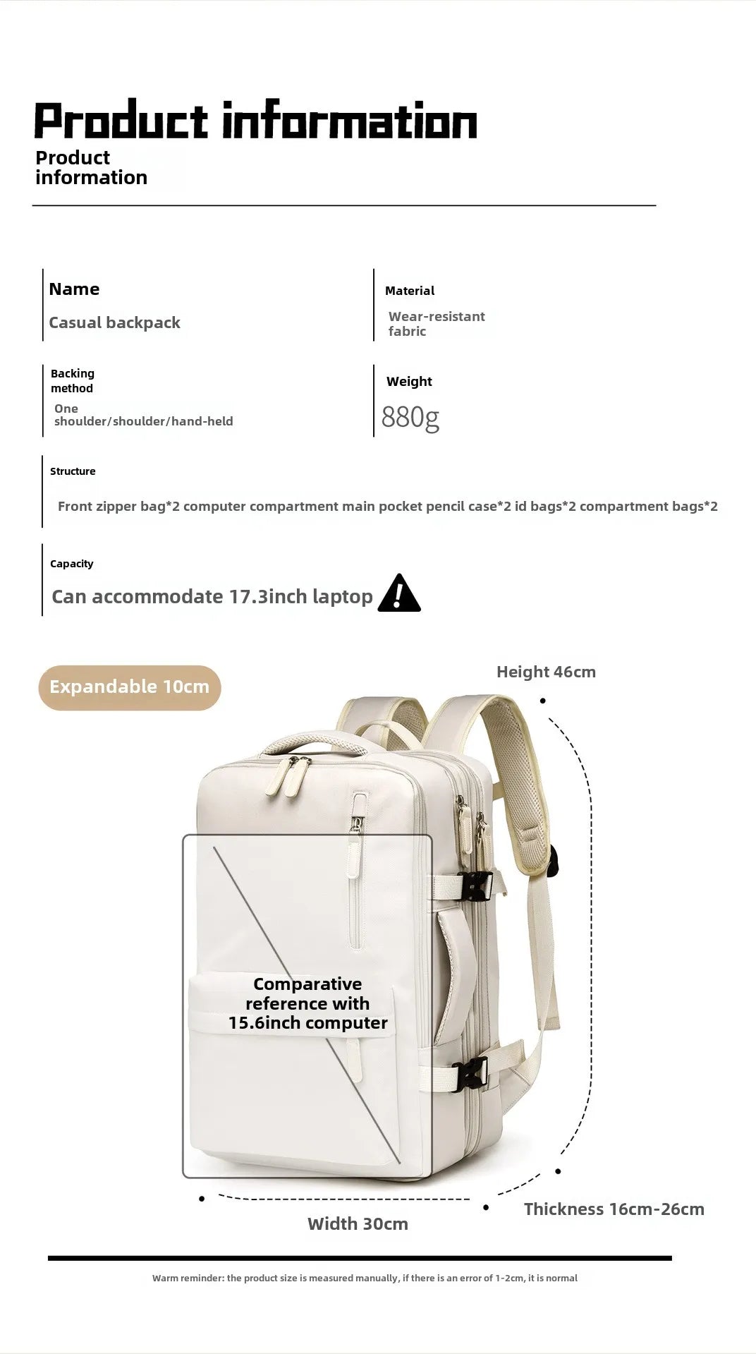 Sac à dos de voyage Odyssée